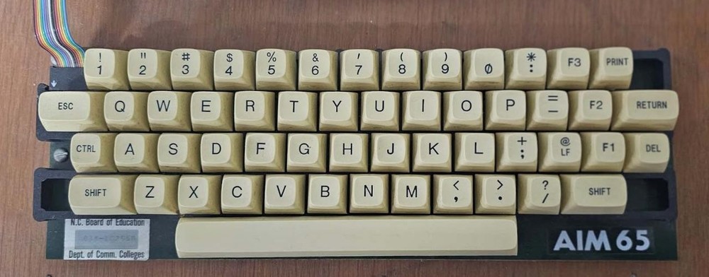 Vintage Rockwell AIM 65 R6500 Advanced Interactive Microcomputer ++ NICE