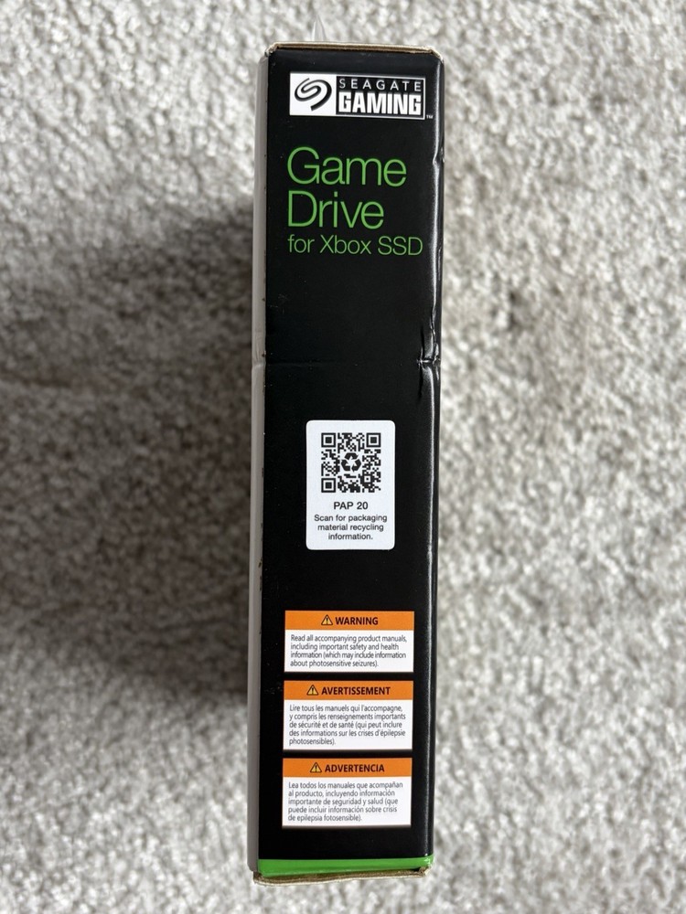 Seagate STLD1000400 1TB Game Drive for Xbox Solid State Drive SSD SRD0LF3 Tested