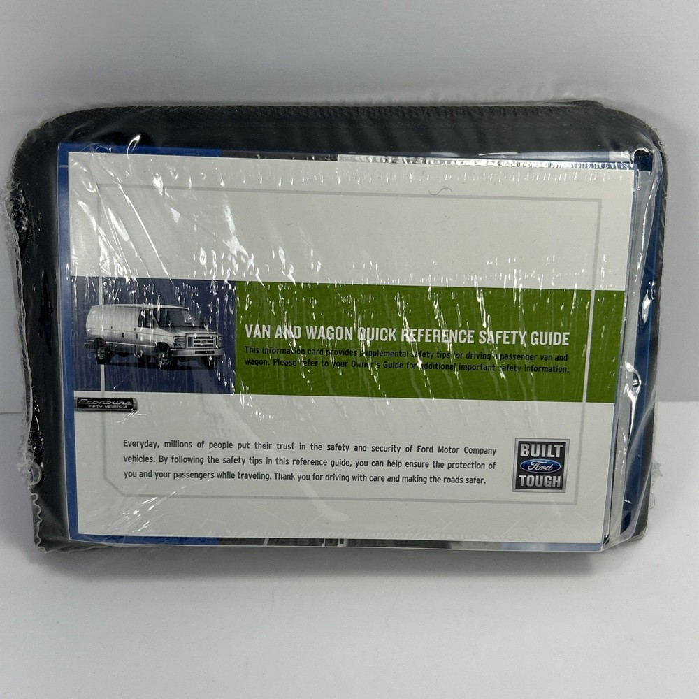 2011 Ford E series Van/Wagon Owners Manual Sealed US Kit