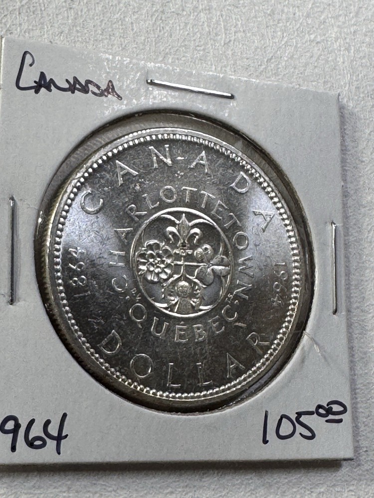 1964 Canada $1 Silver Coin