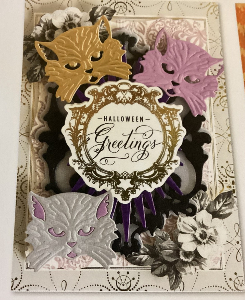 Anna Griffin Scaredy Cat Die Single