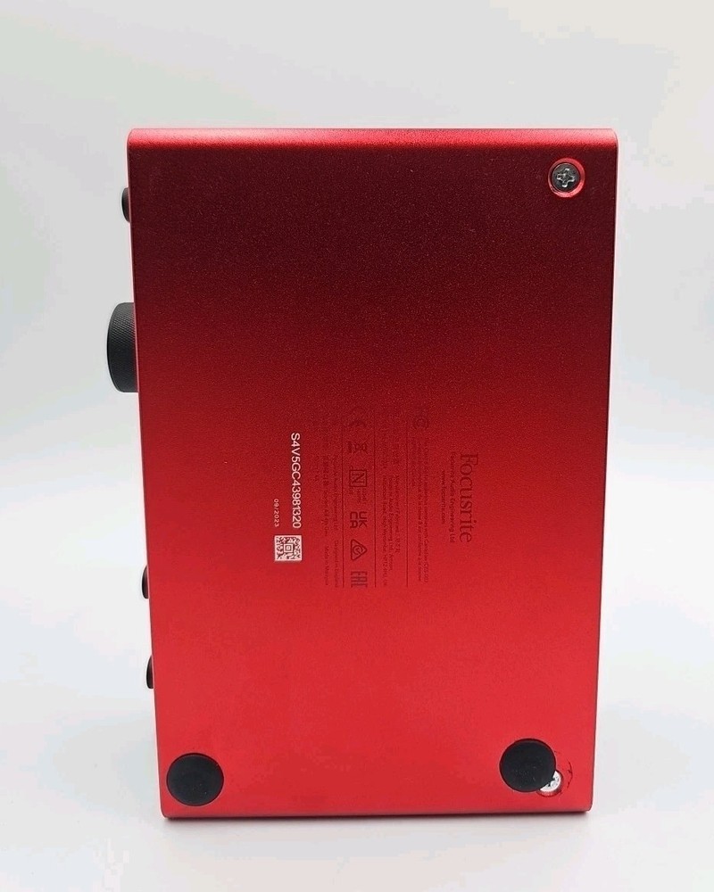 Focusrite Scarlett 4i4 (4th Gen) USB Audio Interface