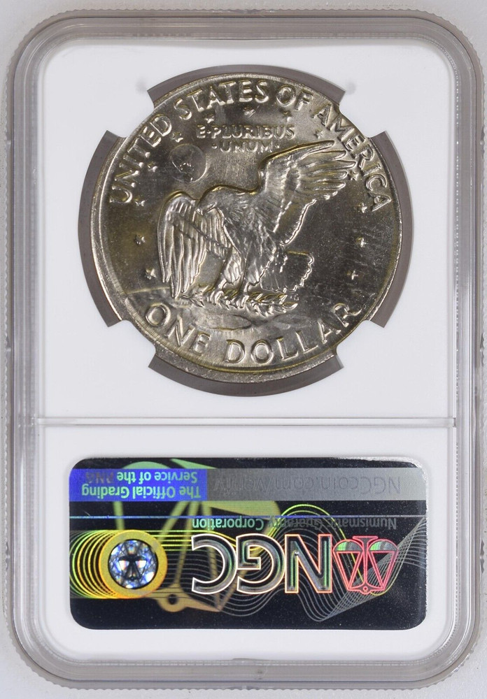 1978 Eisenhower Dollar IKE NGC MS-64 Struck Off Center Mint Error Coin