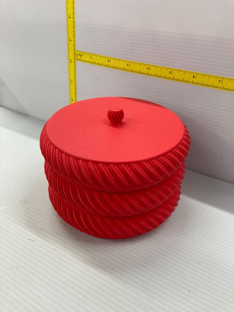 3 Tier Decorative Storage Box small