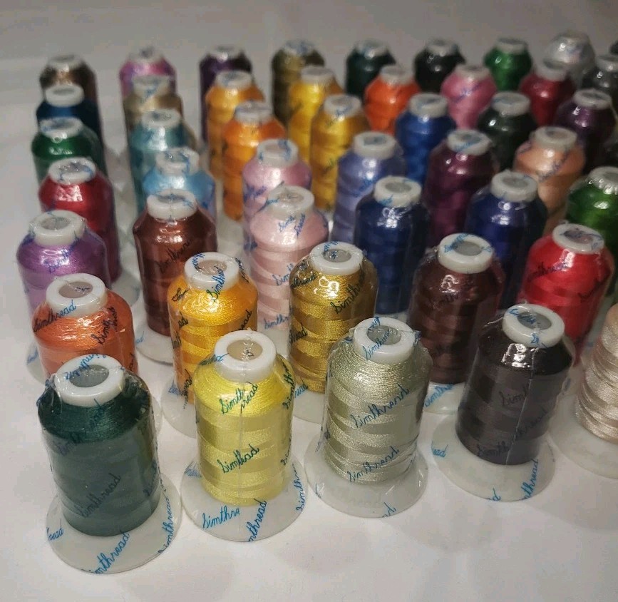 Polyester Embroidery Machine Thread Assorted Colors Mystery Lot