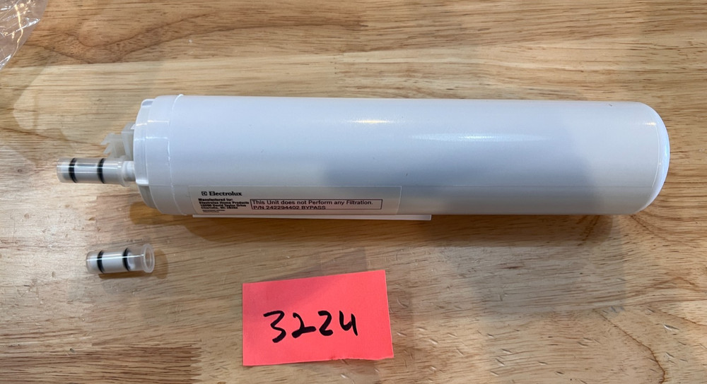 Frigidaire 242294402 Refrigerator Water Filter Bypass Plug – For Parts