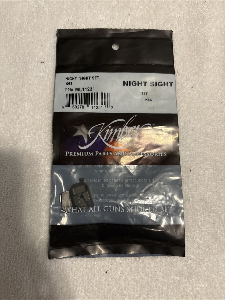 KIMBER NIGHT SIGHT K6S PN# ML 11231