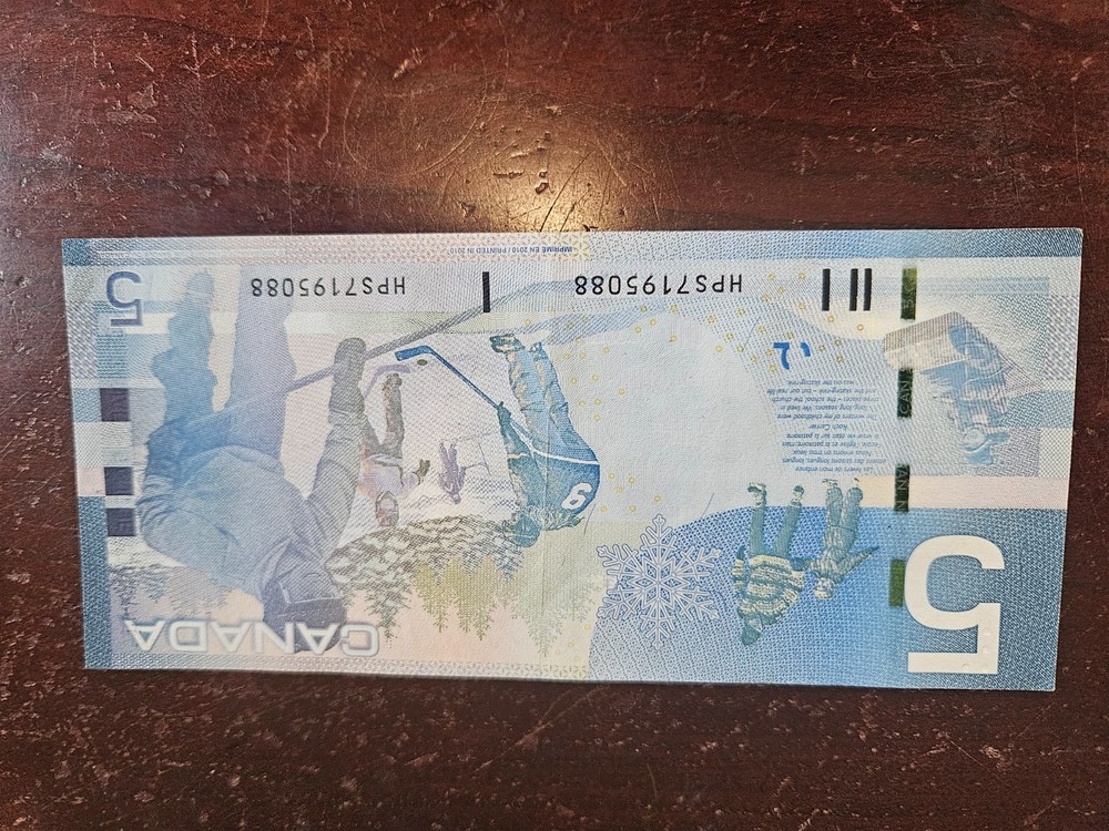 2006 Canada Five Dollar Bill