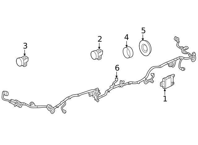 Genuine GM Harness 86572952