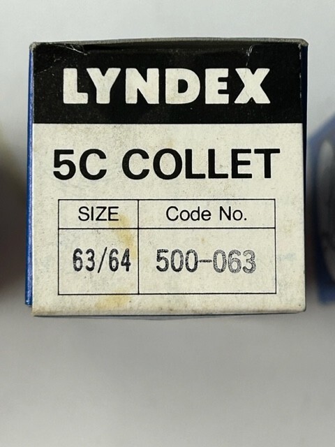 63/64" 5C ROUND COLLET LYNDEX 500-063