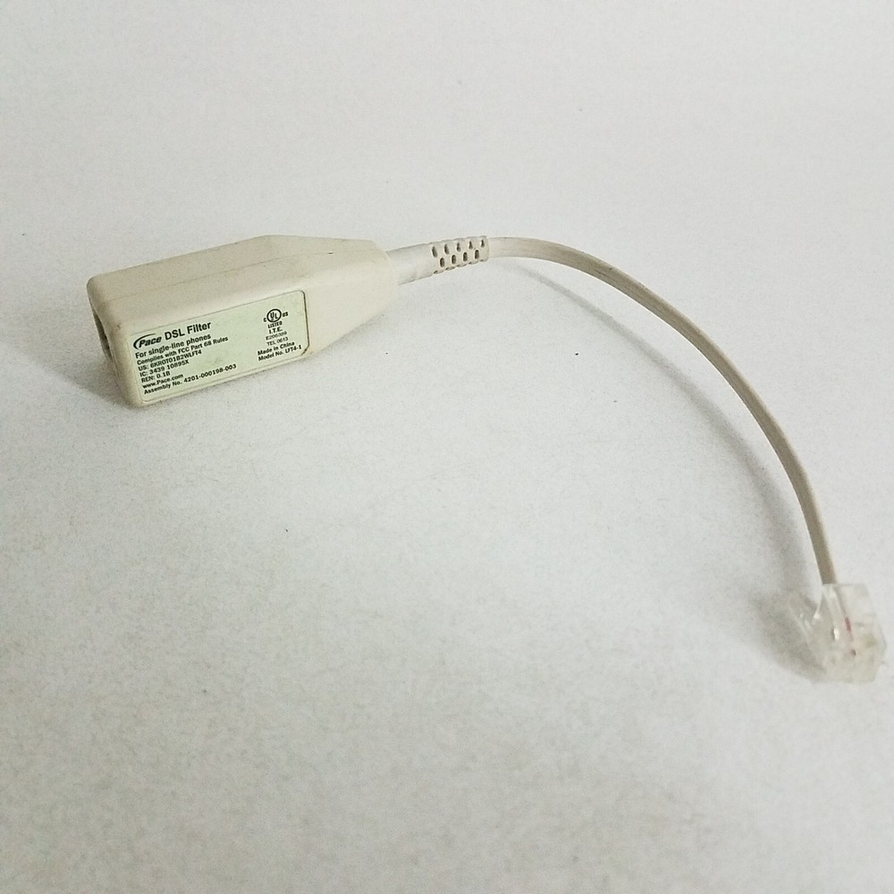 Pace DSA Filter For Single Line Phones 4201000198003 Lft 41
