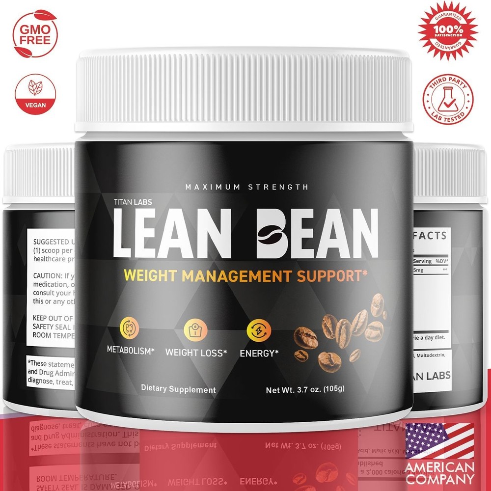 (1 Pack) Lean Bean Powder Max Support For Weight Management LeanBean 30 Servings