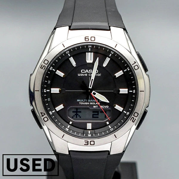 Used CASIO WAVECEPTOR WVA M640 1AJF Men s Watch