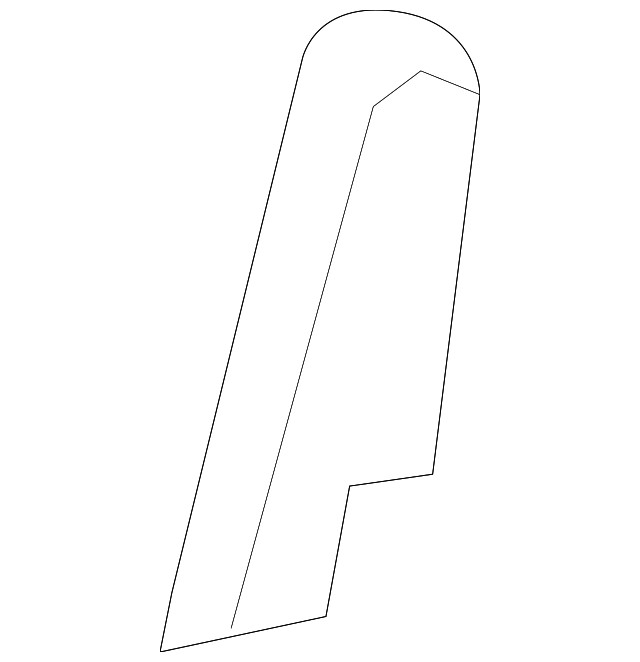 Genuine GM Hinge Cover 88994570