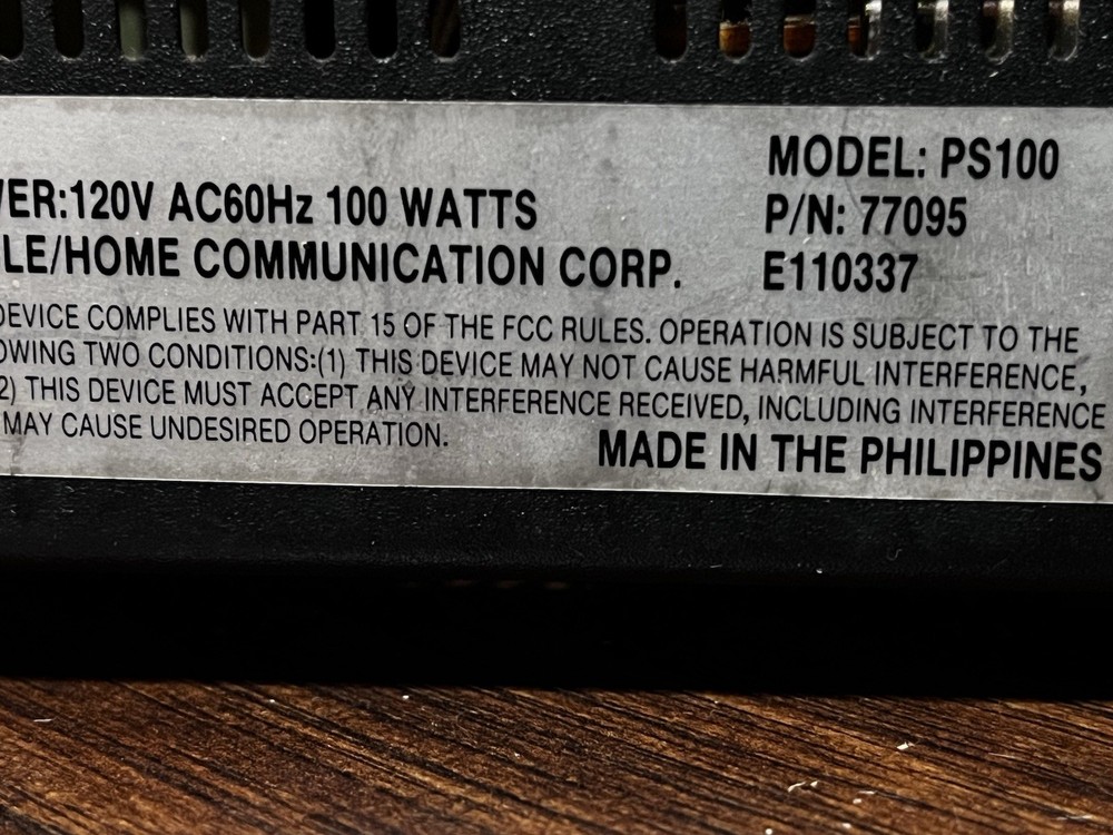 Cable Innovations PS100 Satellite Dish Positioner Controller Tested Power On