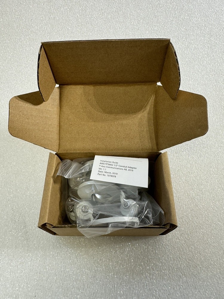 AXIS TP3602 1/2" M20 Conduit Adapter for P32 M32 Security Network Dome Cameras