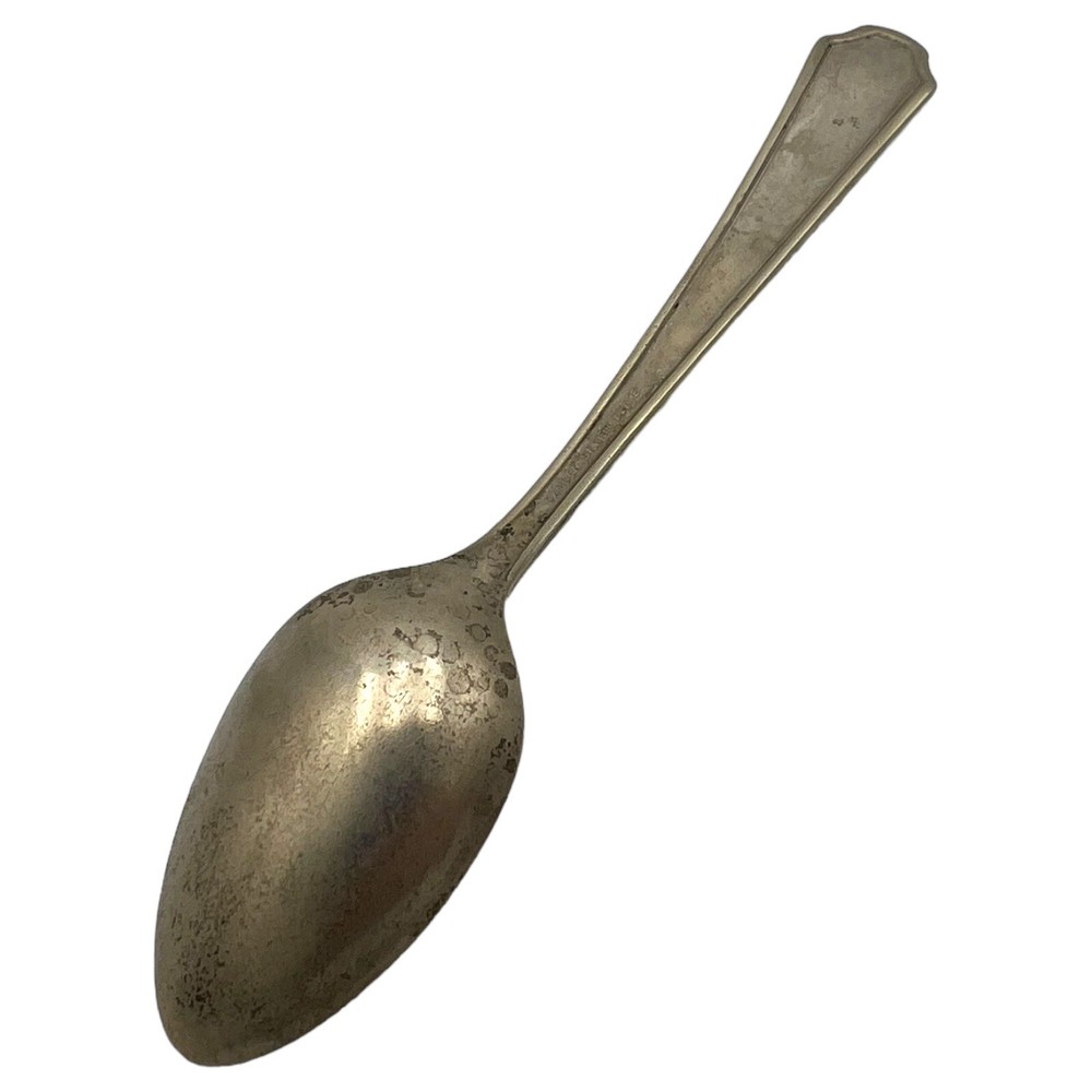 Vintage 1933 Camden Silver Plate Spoon BIRCHMONT Pattern Standard Teaspoon