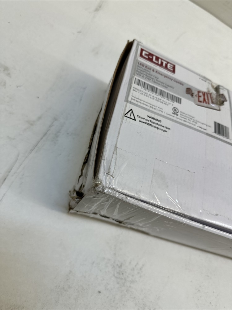 C-Lite LED Exit & Emergency Combo