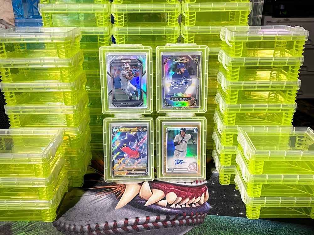 10 - Card Storage Box Vaults - Stackable (For Cards in Penny Sleeves)