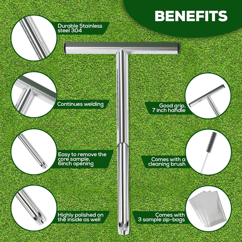 Soil Probe Sampler Kit (12 Inch)