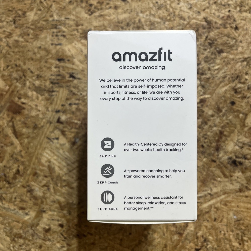 Amazfit Active 2 44mm Round Smartwatch (Black) - New