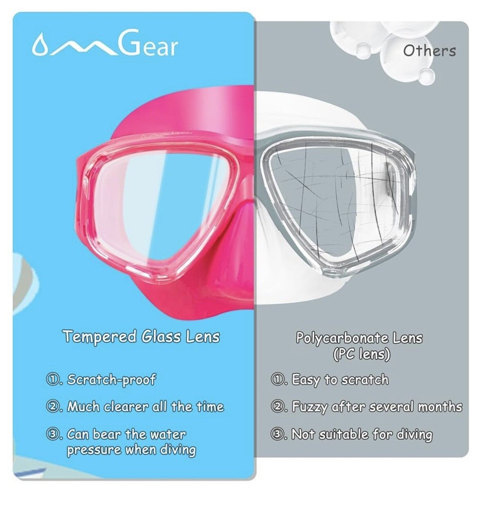 swim snorkel goggles