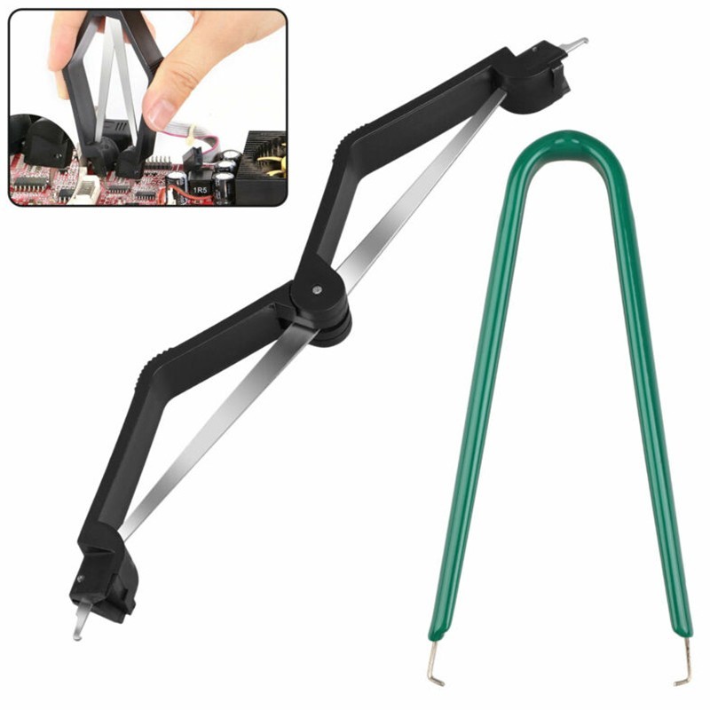 U Type Flat IC Chip Protection Pliers ROM Circuit Board Extractor Removal Puller