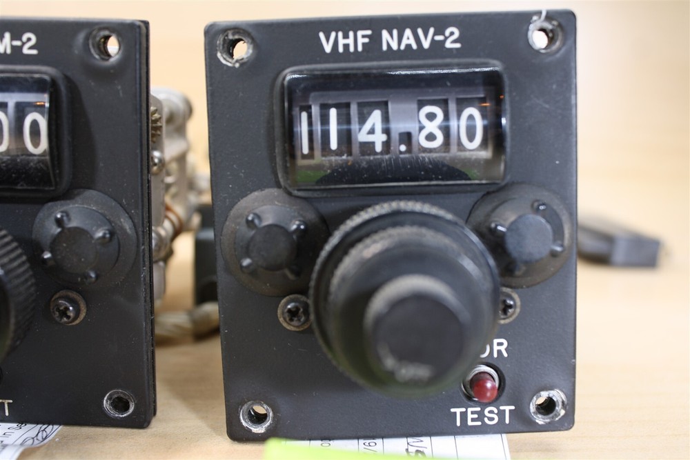 Lot of (4) Unknown NAV COMM Control Heads (Gables?)