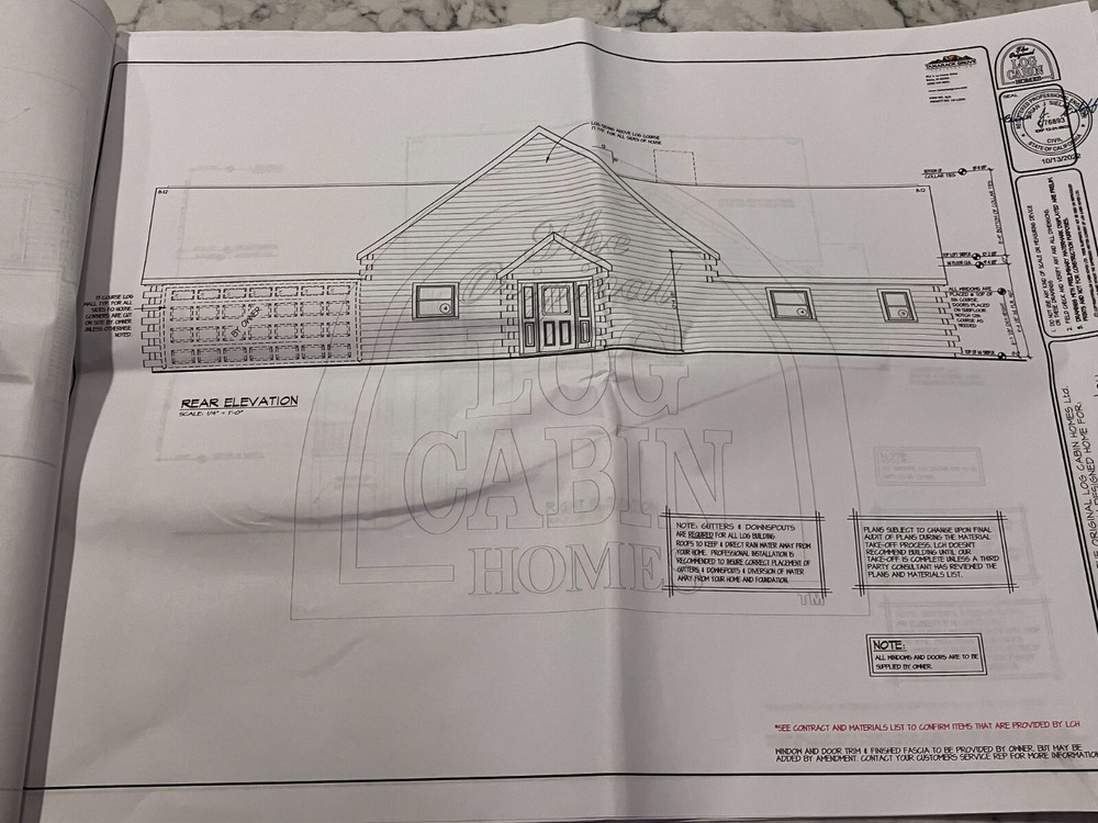 3000 sf Custom Log Home Kit with Fully Engineered Plans--Build It Anywhere!