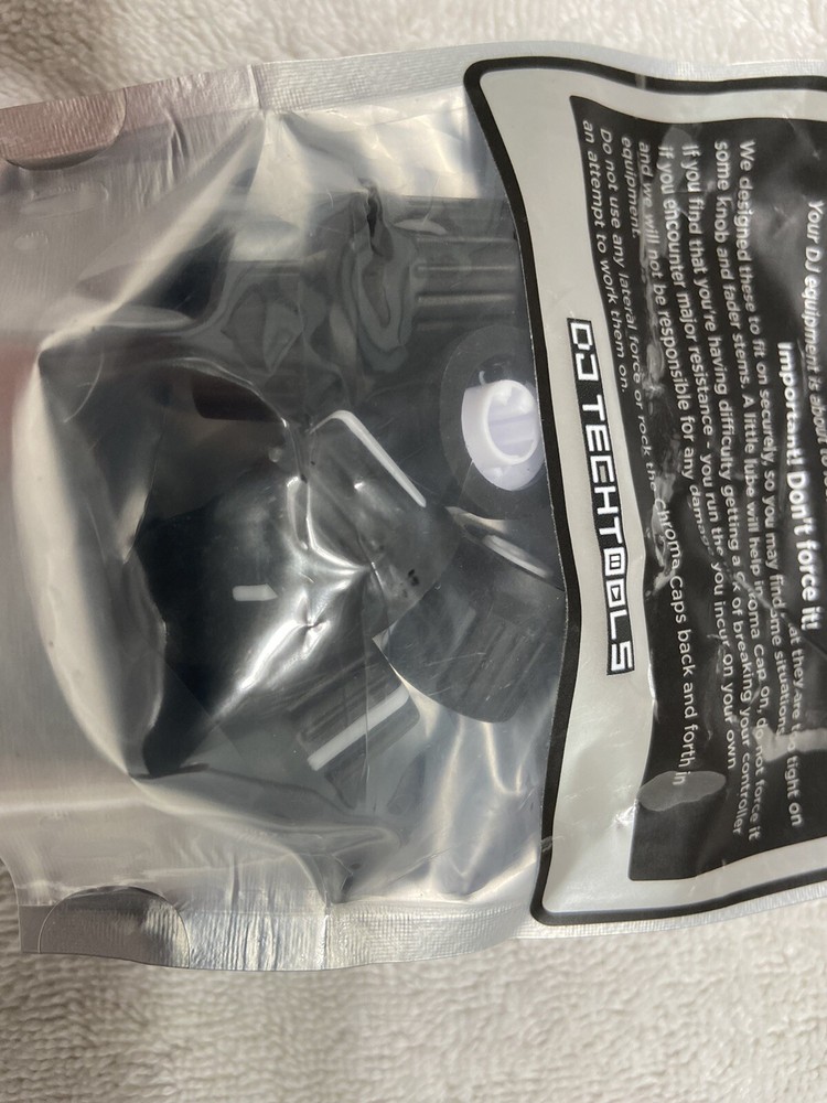 DJ TechTools Chroma Caps Pack for Controller Knobs, Black