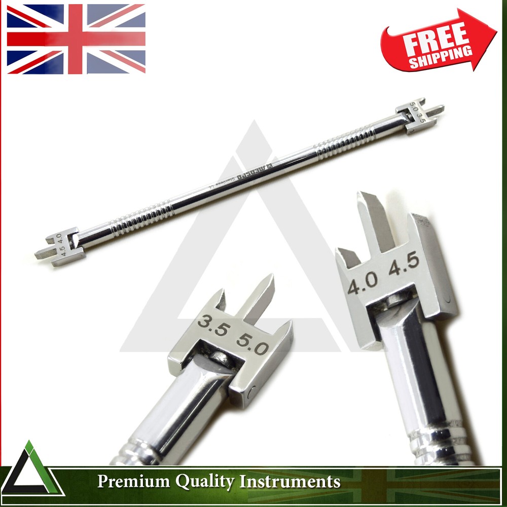 2pcs Orthodontic Bracket Height Positioning Gauge Adjustable Movable Head Beaden