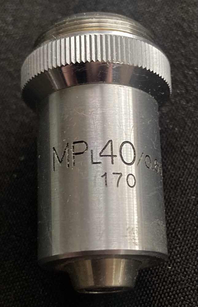 Unitron MPL 40/0.65 Microscope Objective Lens
