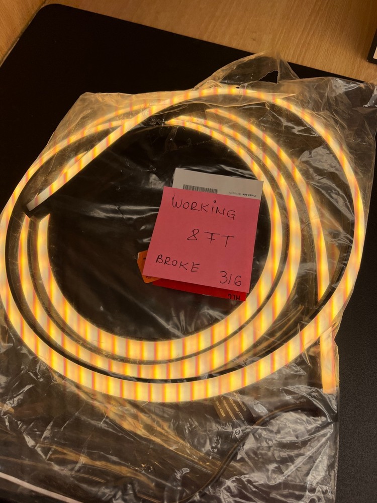 Philips - Hue Play Gradient Lightstrip Ambiance 8 FT-STRIP ONLY-SMALL DEFECT