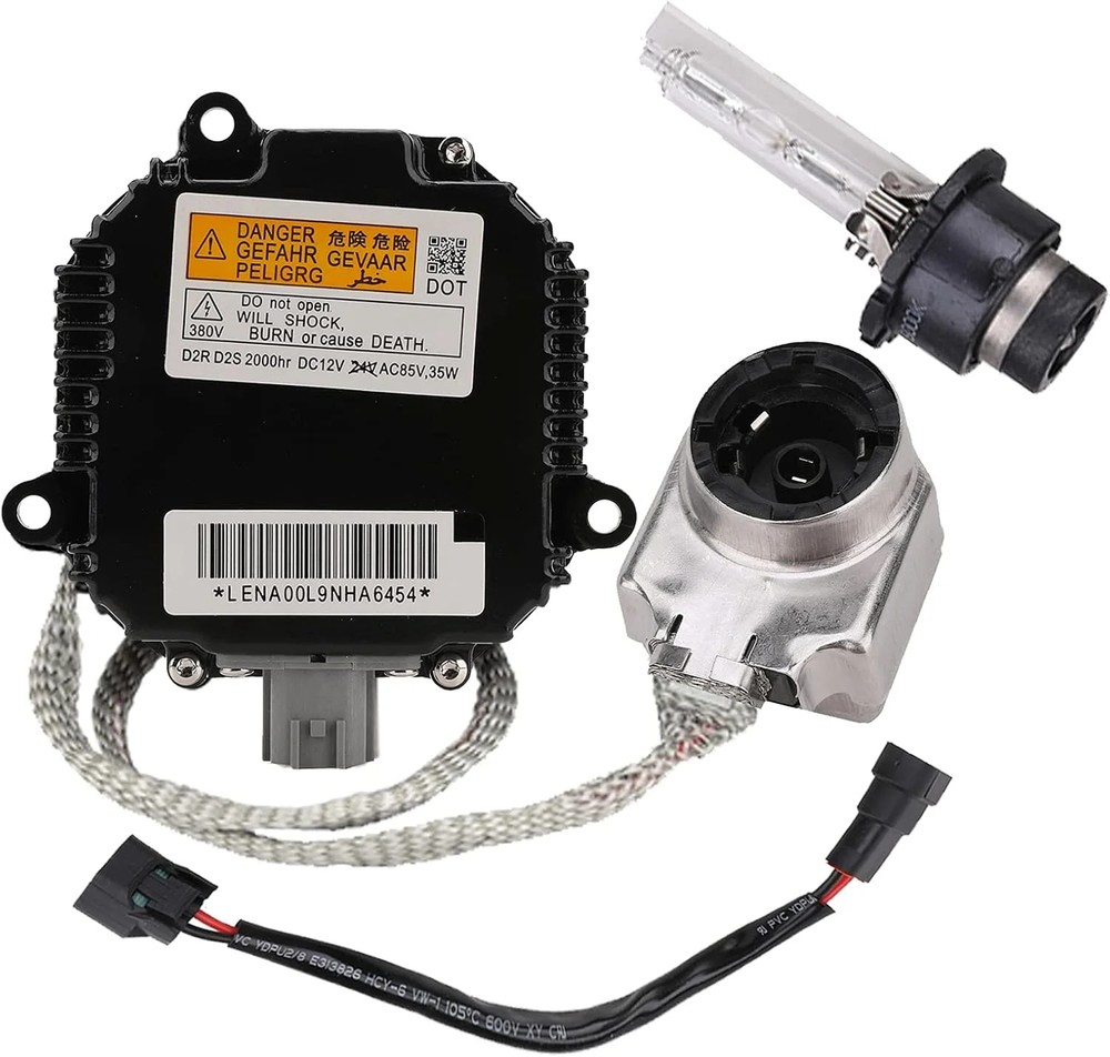 Xenon HID Headlight Ballast Control Unit with Igniter & D2S Bulb - Compatible wi