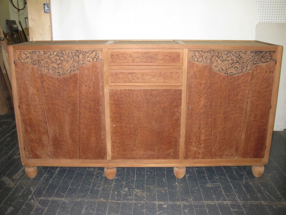 French Art Deco Original 1930's Sideboard, Buffet (large)