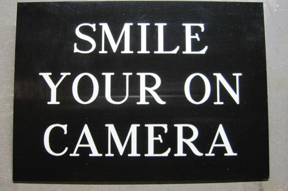 Custom Engraved Personalized Plastic Sign - new - 5x7