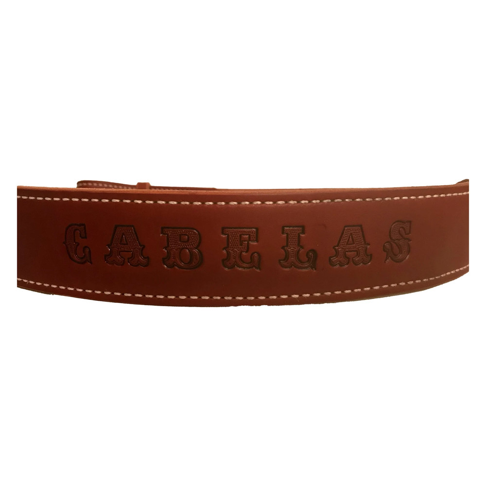 Custom Leather Padded Gun Sling Personalized Leather Strap Customized Amish Name