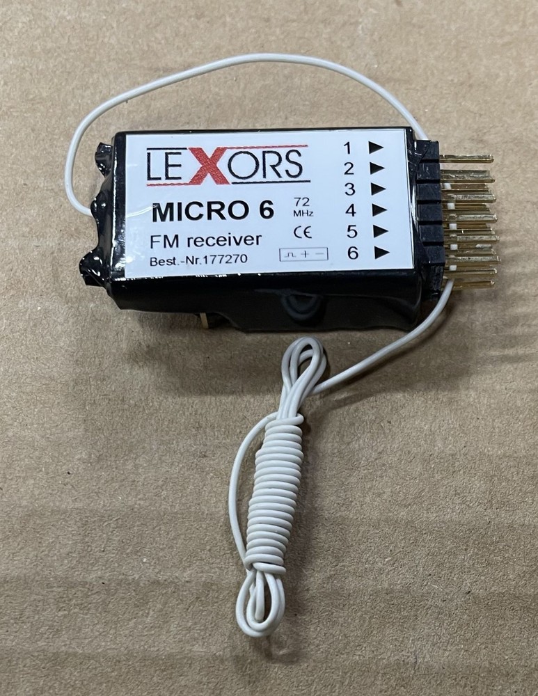 Lexors Micro 6 72MHz 6ch Micro Receiver
