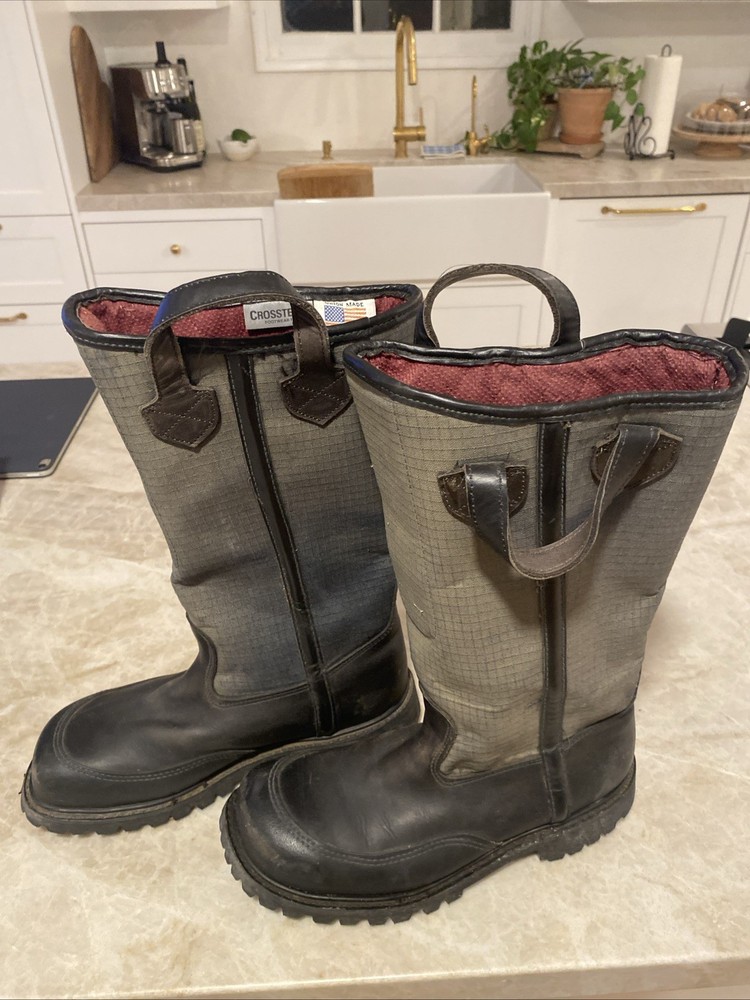 Pro Warrington Structural Fire Fighting Boots 9 1/2 e