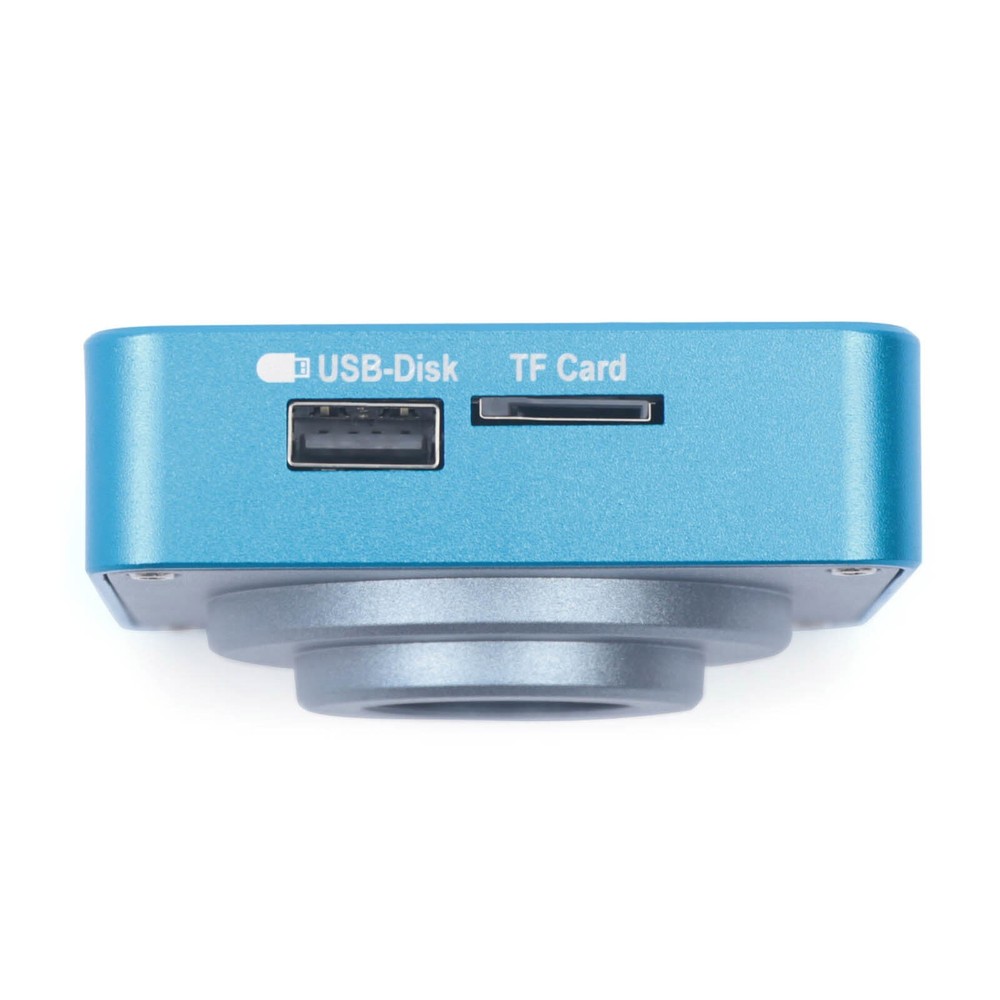 HD 1080p HDMI Industrial Camera Digital Video Microscope Mount Camera USB Blue