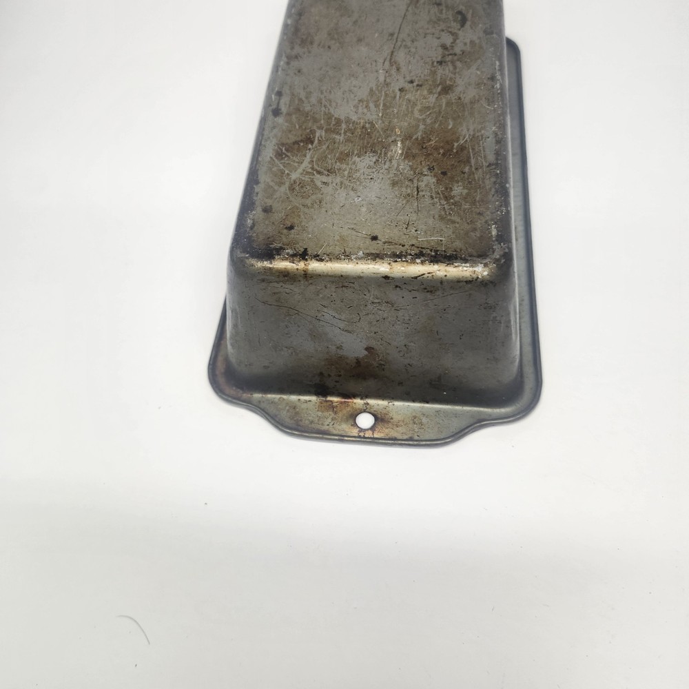 Steel Rectangular Loaf Pan Silver Durable Bakeware Baking Tool for Bread Cakes