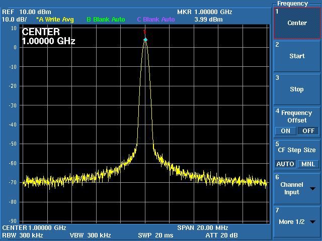 ADF5355 Module Touch Screen Signal Source VCO Microwave Frequency Synthesizer