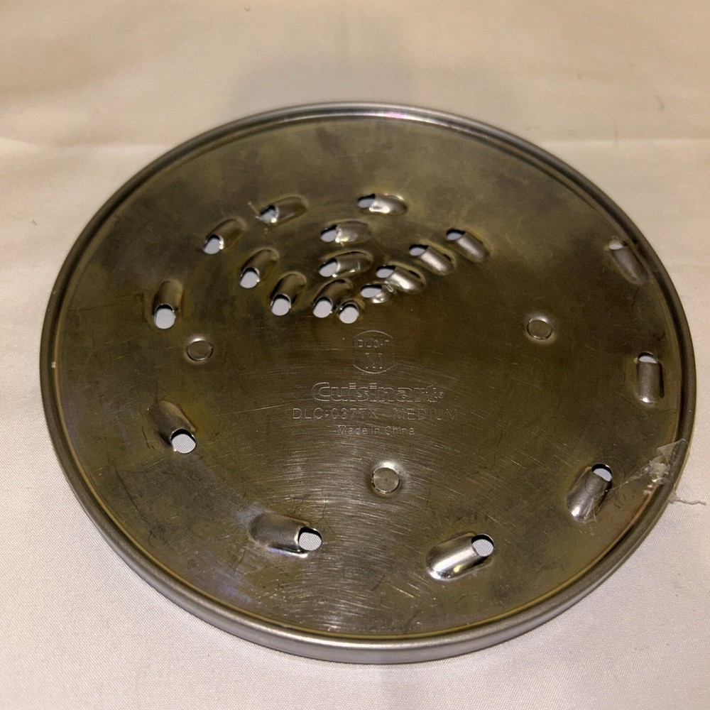 Cuisinart Food Processor Standard Shredding Disc DLC-037TX Medium Genuine OEM