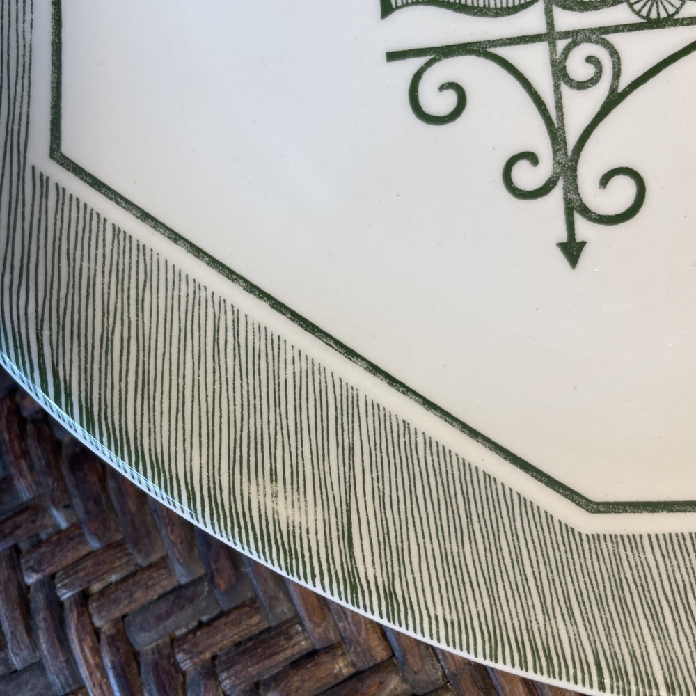 Vintage Scio Pottery Olde Orleans Oval Serving Platter