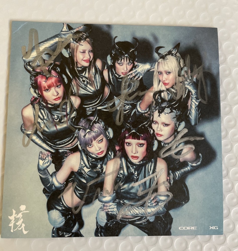 XG The Core All Member Signed Album