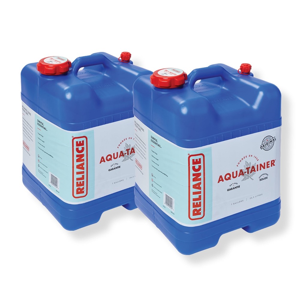 (4 pack Aqua-Tainer Water Container 7 Gallon