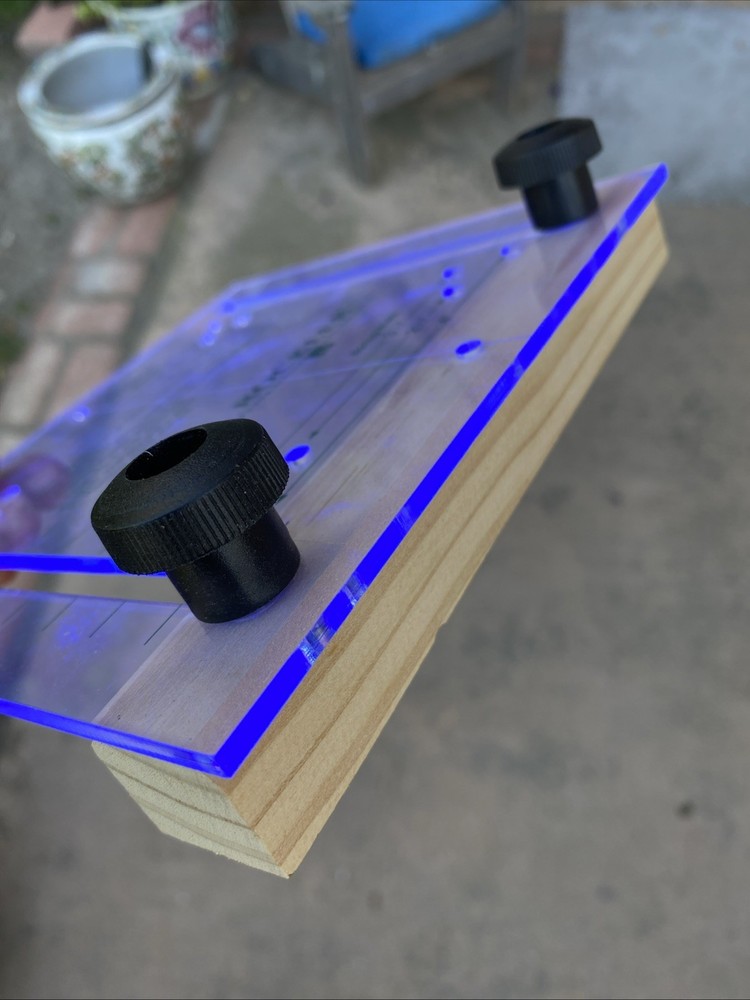 Drawer Pull Template Jig