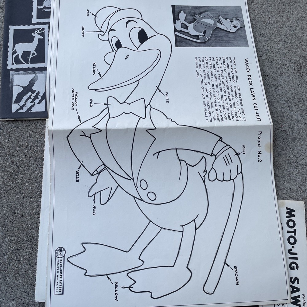 Moto-jig Saw Patterns Intact 5, 7, & 8