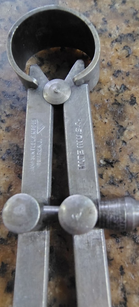 🗽 VINTAGE SAMPSON 5" ID CALIPER