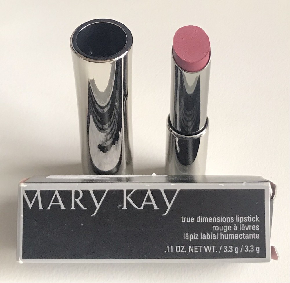 New In Box Mary Kay True Dimensions Lipstick Rosette Full Size Fast Ship